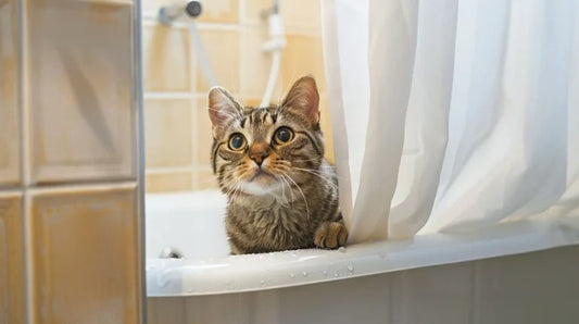 Why Does My Cat Lick the Shower Curtain