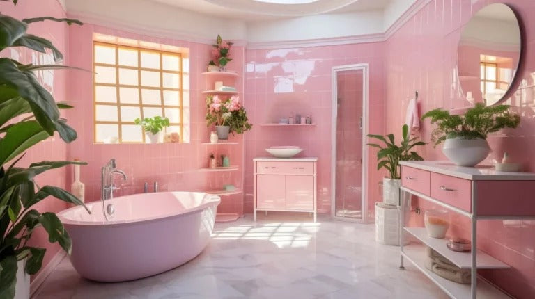 How to Decorate a Pink Bathroom Apartment: Stunning Style Tips