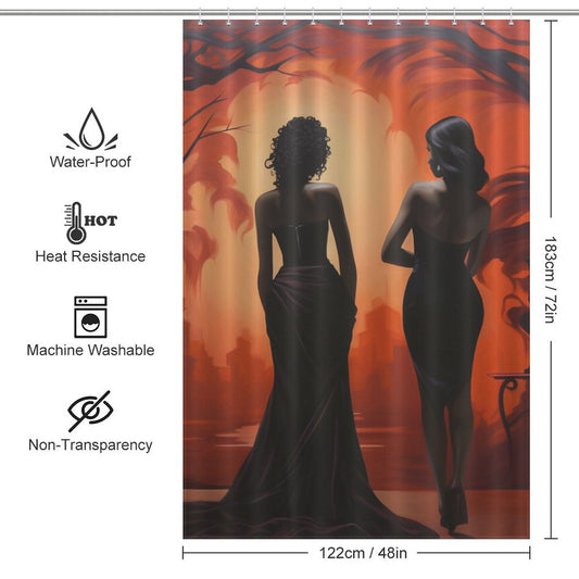 Chic Sexy Shower Curtain