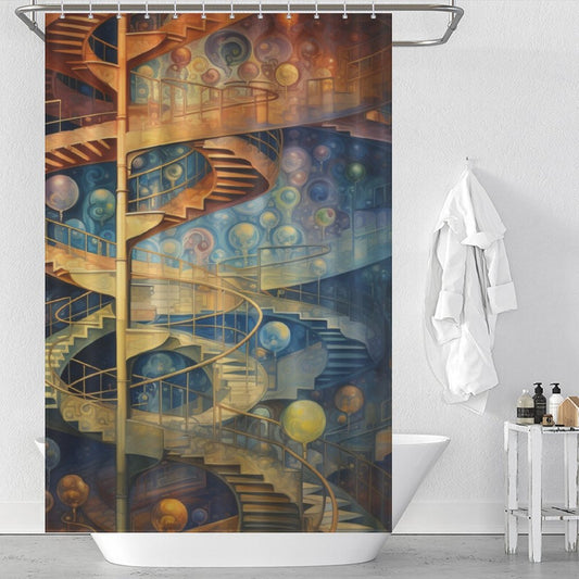Chromosome DNA Shower Curtain