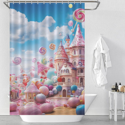 Colorful Candies Shower Curtain