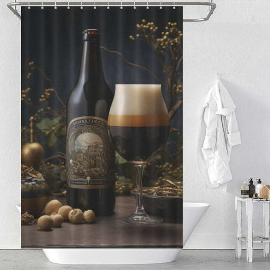 Dreamy Stout Beer Shower Curtain