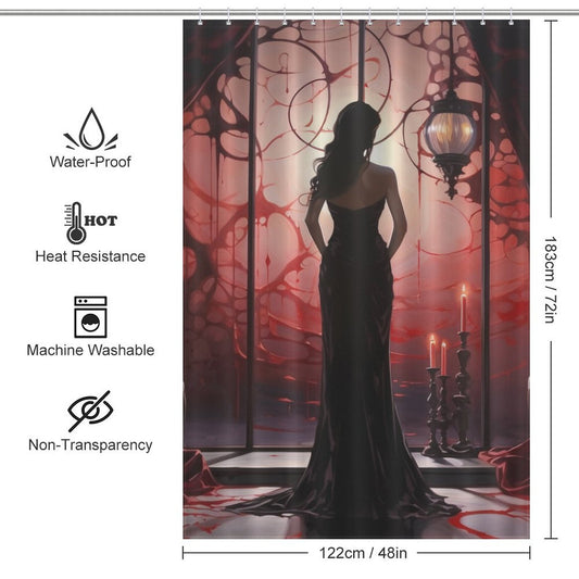 Elegant Sexy Shower Curtain Designs