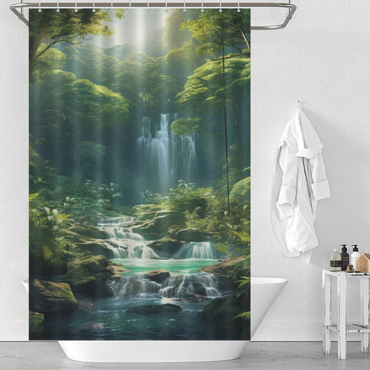 Forest Nature Shower Curtain