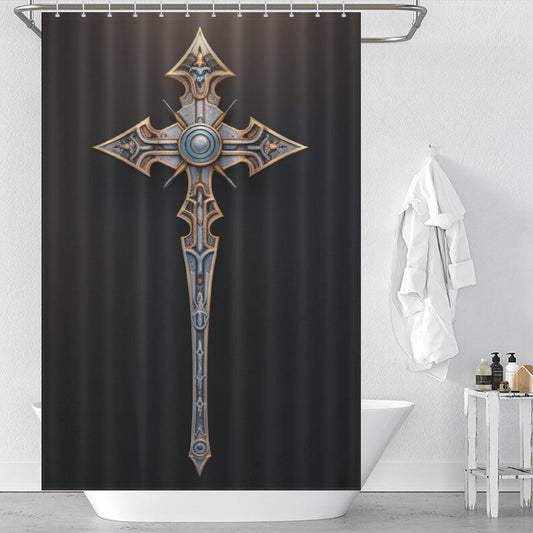 Hunt Spear Shower Curtain
