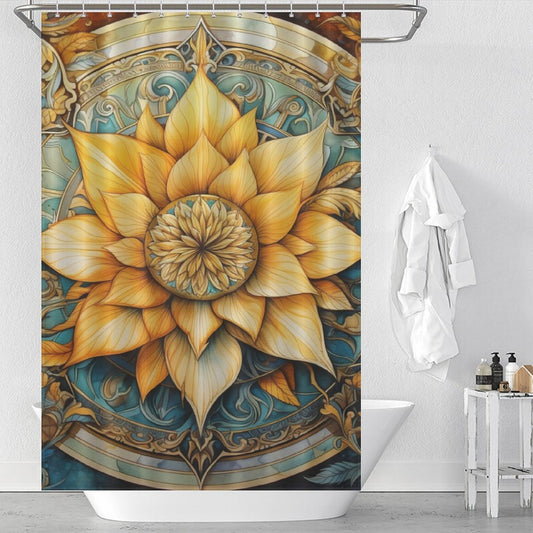 Mandala Shower Curtain Spiritual Journey