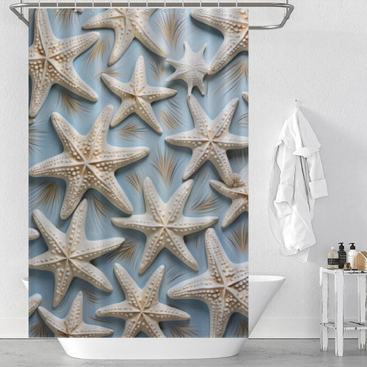 Oceanic Splendor Starfish Shower Curtain