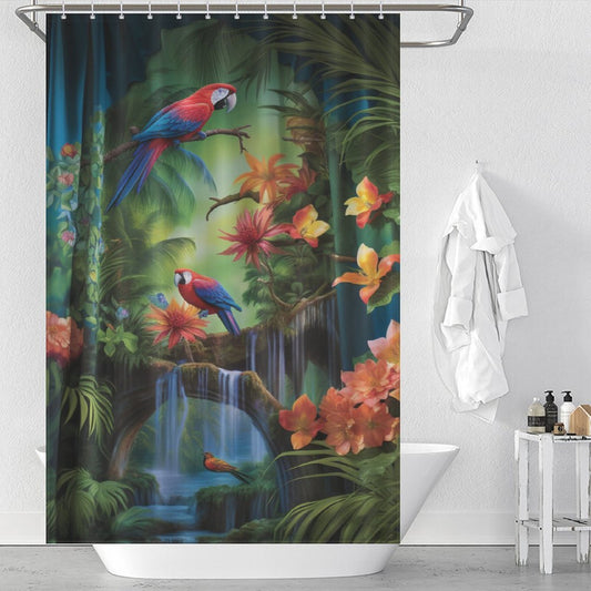 Paradise Tropical Shower Curtain