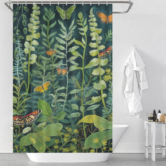 Resilient Beauty Caterpillar Shower Curtain