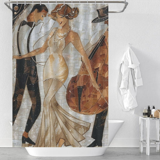 Roaring Twenties Shower Curtain