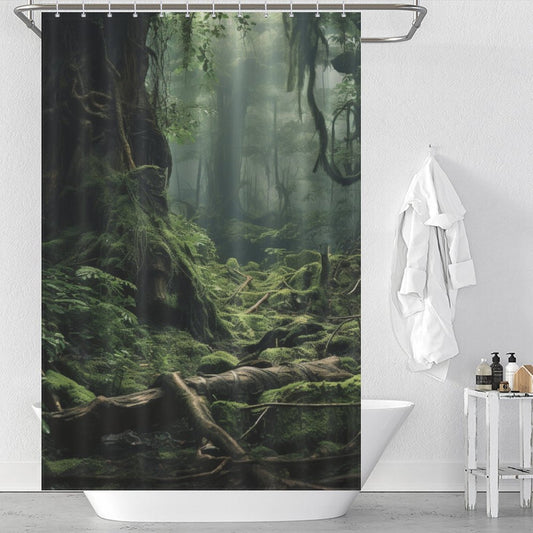 Rustic Woods Shower Curtain