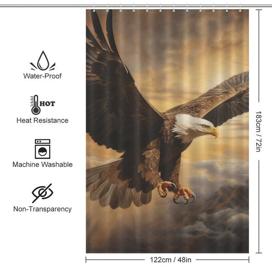 SkyKing Eagle Shower Curtain