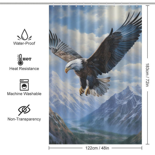 Soaring Eagle Shower Curtain