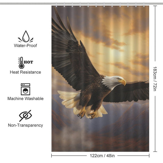 Spirit Eagle Shower Curtain
