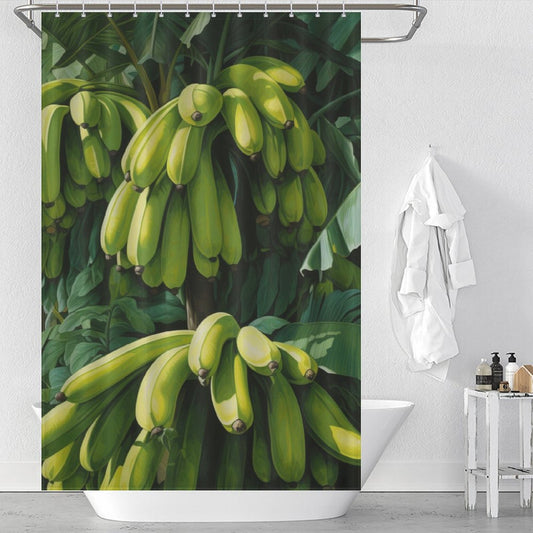 Sun Captured Banana Shower Curtain