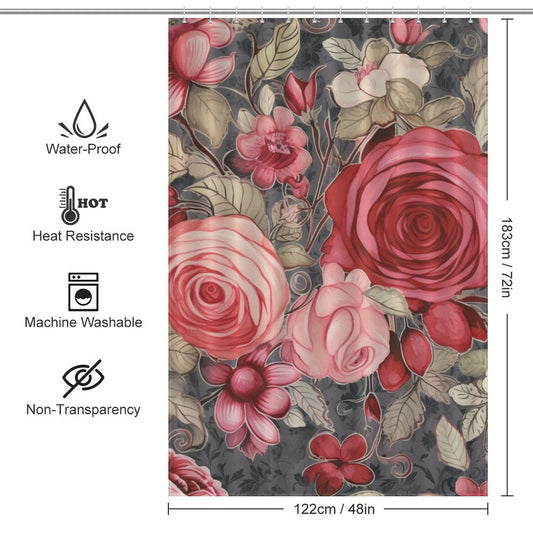 Sweet Valentine Shower Curtain