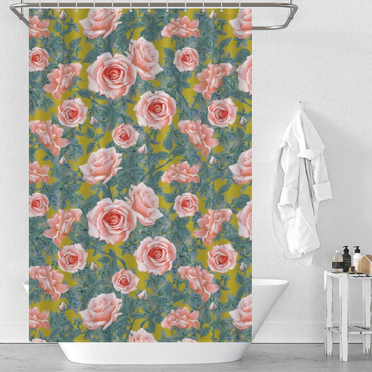 vintagefloralshowercurtain