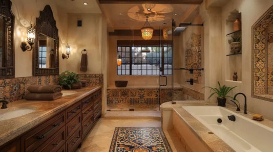 32 Best Mediterranean Bathroom Design Ideas