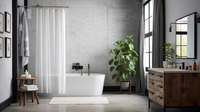 How Low Should Shower Curtain Hang? Find the Perfect Fit