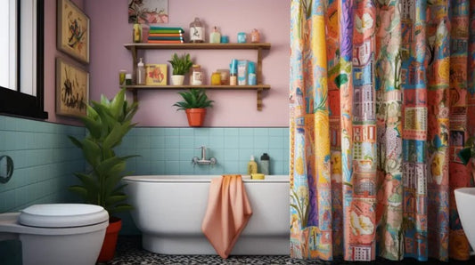 20+ Unique Shower Curtains for Small Bathrooms