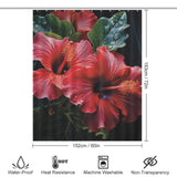 3D NatureDance Hibiscus Shower Curtain