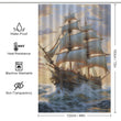 Adventure Awaits Ship Shower Curtain