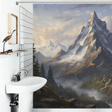 Alpine Adventure Shower Curtain