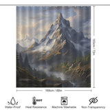 Alpine Adventure Shower Curtain