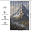 Alpine Adventure Shower Curtain