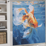 Animated goldfish shower curtain Fun 