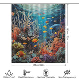 Aquatic Harmony Aquarium Shower Curtain