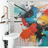 Art Shower Curtain Inspired Creativity 