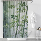 Artistic Bamboo Shower Curtain Bliss