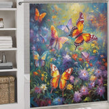 Artistic Butterfly Symphony Shower Curtain