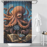 Artistic Marine Octopus Shower Curtain