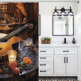 Artistic Tribute Guitar Shower Curtain