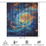 Astronomical Space Shower Curtain