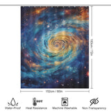 Astronomical Space Shower Curtain