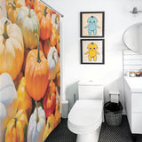 Autumn Harves Pumpkin Shower Curtain