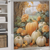 AutumnalBliss Pumpkin Shower Curtain