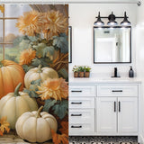 AutumnalBliss Pumpkin Shower Curtain