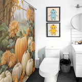 AutumnalBliss Pumpkin Shower Curtain