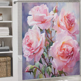 Beauty Pink Rose Shower Curtain