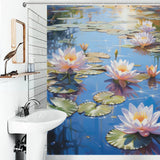 Bloom Pond Lily Shower Curtain