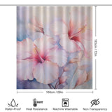 BloomingParadise Hibiscus Shower Curtain