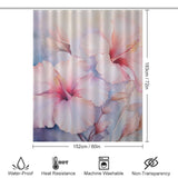 BloomingParadise Hibiscus Shower Curtain