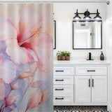 BloomingParadise Hibiscus Shower Curtain