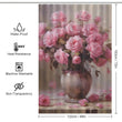 Blush Garden Pink Rose Shower Curtain