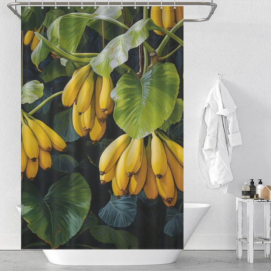 Bountiful Banana Shower Curtain