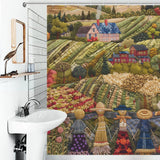 Bounty of the Land Farmhouse Shower Curtain